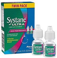 Systane Ultra Lubricant Eye Drops, 0.33 F.l Oz. (10 mL) -Value Size  ( 4 Bottles Total)