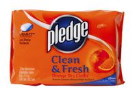 Pledge Grab-It Refill, Clean & Fresh, Orange, 16-Count  (Pack of 6)