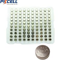 100PCS AG13 LR44 A76 L1154 357 SR44 303 Alkaline Button Battery