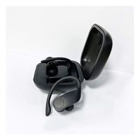 for Powerbeats Pro Headphones Wireless Charging Case, JKRED QI Protocol Fast Wireless Charger 700mAh Slim Charging Box for Powerbeats Pro (Black)