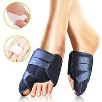 GloDeals Orthopedic Bunion Corrector, Toe Separators Toe Protector Bunion Splint for Bunion Reilef with Bunion Cushions Toe Spacers-Bunion Hallux Valgus Tailor Bunion Night/Day Treatment (S:＜5.5'')