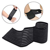 Zerone Compression Wrist Brace, Fitness Wrist Wraps Elastic Wrist Support for Pain Relief & Promotes Healing Adjustable Protective Wrap Guard