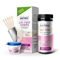 UTI Test Strips for Women & Men - Easy to Use at Home Urinary Tract Infection Testing Kit | FDA Approved & Clinically Tested Urine Dipsticks | Foil-Wrapped for Extended Lifetime | 50 Strips
