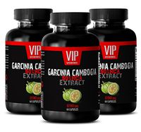 Weight Loss Quick for Women - Garcinia CAMBOGIA Extract 1190MG - Natural Weight Loss and Fat Burning - Stress Supplements - 3 Bottles (180 Capsules)