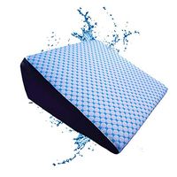 The Coldest Wedge Pillow - Therapeutic Best for Sleep, Acid Reflux Side Leg Sleeping Snoring Apnea Baby Memory Foam - Washable Cover, Made in USA