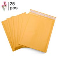 Fu Global 8.5x12 Inches Kraft Bubble Mailers Padded Envelopes #2 Pack of 25