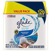 Glade Automatic Spray Refill Blue Odyssey, Fits in Holder For Up to 60 Days of Freshness, 6.2 oz, Pack of 2
