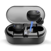 Wireless Earbuds, Wireless Headphones Bluetooth 5.0 Headphones Easy Pairing with Charging Box, 15 Hours Playtime, Waterproof, Built-in Microphone, 3D Stereo Sound, Suitable for iOS and Android