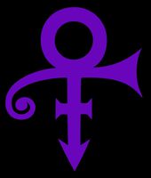 PRINCE Logo - Vinyl decal laptop tablet skateboard car windows stickers (purple, 6" inches)