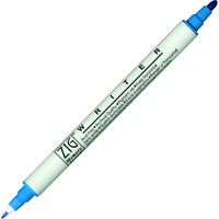 Kuretake ZIG Memory System Twin Marker, Writer, No.31, Baby Blue (MS-6600-031)