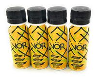 VOR All Natural Energy Shot, Lemonade Flavor, 4 Pack - 2.0 oz Liquid Energy Shots Extra Strength, Boost Performance, Caffeine, Brain Booster, Pre Workout, No Crash, Cognitive Enhancement