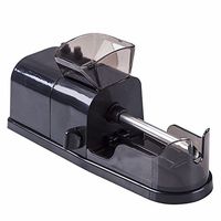 lotus.flower Electric Tobacco Roller,Automatic 5 Speeds Cigarette Smoking Roller Machine Maker,Fast Cigar Rolling Cigarette Cigae Tobacco Maker Roller(Black)