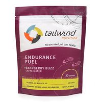 Tailwind Nutrition Caffeinated Endurance Fuel | Shelf Stable Raspberry Buzz 30 Serving