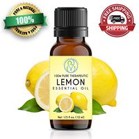 Lemon Essential Oil 10 ml 100% Pure & Natural Therapeutic Grade Undiluted