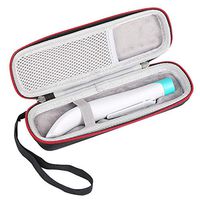 LuckyNV Portable EVA Travel Storage Case Bag for Bite Away Stick Treatment Device Box (Black+Gray)