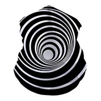 398 Rotary Tie-dye 3D Headband Bandanas Scarf Neck Warmer Head Wrap Multi Functional Headwear for Outdoor Sports Multifunctional mask
