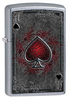 Zippo Lighter: Ace of Spades - Street Chrome 79476