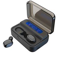 Wireless Earbuds TWS Stereo Headphones Bluetooth 5.0 Headset in-Ear Earphone One-Step Pairing with Touch-Control Operation High Definition Mic Stereo Calls with 2200mA Charging Case