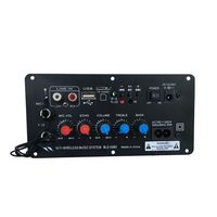 Cuawan AC 240V DC12V 24V Digital Bluetooth Stereo Amplifier Board AUX Input