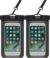 OQOE Universal Waterproof Case - Black (2 Pack)