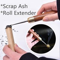 WellieSTR 1PC Moxa Roll Awl Extender Tool Roller Rolls Accupuncture Massage Moxibustion Therapy Burner Box Device Mugwort Artemisia Wormwood (Random Color)