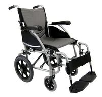 Karman Healthcare S-115-TP Ergonomic Ultra Lightweight Manual Wheelchair, Pearl Silver, 16" Seat Width