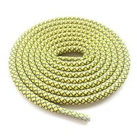 leoyang Safty Reflective Round Rope Shoe Laces Sports Night Walk Running Shoestrings Adjustable for Boots 350 750 Basketball,213 Yellow,90cm