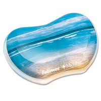 Fellowes 9179501 Gel Wrist Rest, Photo, 4 9/10" x 3 4/10", Sandy Beach