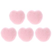 Tebatu Girl Props Photography of Newborns of Felt Shape of Love Props Photo Session Handmade Felt Heart Shaped Baby