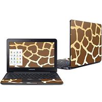 Mightyskins Skin Compatible with Samsung Chromebook 3 11.6" - Giraffe | Protective, Durable, and Unique Vinyl Decal Wrap Cover | Easy to Apply, Remove, and Change Styles | Made in The USA