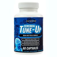 Brain Supplements - Cerebral Tune-Up, DMAE Supplement, Brain Booster Supplements, Memory Pills, Enhance Mind IQ, Nootropics, Memory Pills, Brain Supplement, Brain Support Supplement