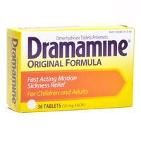 Drammamine Motion Sickness Tablets 36/box