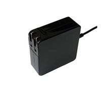 65W AC Adapter Power Charger Compatible with ASUS X450 X451 X550 X551 X555 Q301 Q301L Q301LA Q502L Q502LA Q551 Q552 D550M D550MA D550MAV Connector fit 5.5 mm 6ft Power Cable (Black)