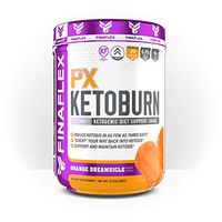 PX Ketoburn, Get in Ketosis in 3 Days, Burn Fat, Ketone Bodies, Macadamia as Fat, Cheat into Keto, Keto Snack, No MCT, No Stomach Discomfort, Ketogenic Diet Friendly (20 Serving, Orange Dreamsicle)