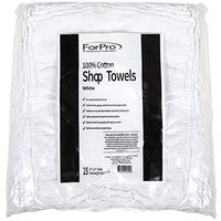 ForPro Cotton Shop Towels, 25 Count