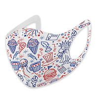 Mouth Masks for Dust Protection Anti Face Mask Washable Earloop Mask -American Flag
