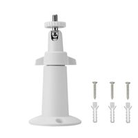 EEEKit Metal Wall Mount for Arlo Pro 2, Arlo Pro, Arlo, Arlo Ultra, Arlo Go Security Camera, Adjustable Outdoor Indoor Ceiling Mount for Reolink RLC-410/Reolink Argus/Argus 2 CCTV Camera (1-Pack)