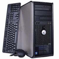 Dell OptiPlex 580 Athlon II X2 B26 3.2GHz 4GB 250GB DVD±RW Radeon HD 3450 Win 7 Pro Mini-Tower PC