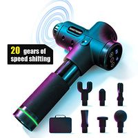 TargetHobby Massager Gun, Deep Tissue Percussion Muscle Massager for Pain Relief, Handheld Electric Body Massager, Sports Drill Portable Super Quiet Brushless Motor Electric Massager Gun