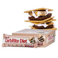 Doctor's CarbRite Diet Sugar-Free Protein Bar - S'Mores (12 Bars)