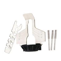 Kiorc Chain Saw Sharpening Tool Attachment Rotary Power Drill Hand Sharpener Adapter