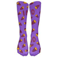 Unisex Sweet Potato Cross Knee High Socks Long Socks Football Socks Athletic Sport Socks