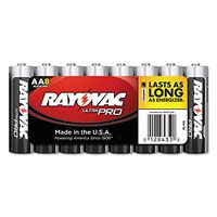 RAY-O-VAC Ultra Pro Alkaline Batteries, Aa, 8/Pack, New