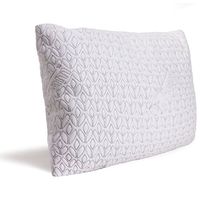 DR. FOAM Premium Shredded Memory Foam Pillow with Machine Washable Rayon Pillow Case Derived from Bamboo for Better Sleep and Neck Support –Standard