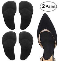 Dr. Shoesert Arch Support Shoe Insoles for High Arch, Flat Feet, Gel Arch Pad Relieve Pressure and Foot Pain for Women and Men(Black)