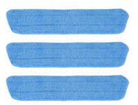 Simplee Cleen Household Swivel Mop Microfiber Damp Scrub Wet Pad (3 Pack)