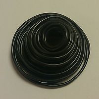BLACK 18AWG Stranded 50V Automotive Hook Up Wire - 40' Length