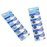 HQRP 10-Pack Battery for Lexus intelligent key fits 1998-2001 LEXUS ES300 VCV10UZS161 2G plus Coaster