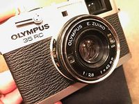 Olympus 35 RC - 35mm Rangefinder Camera - 1:28 - f = 42mm - E Zuiko