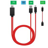 Micro USB to HDMI, MHL to HDMI, Micro USB to HDMI Converter for Android Smart Phones, Micro 5pin to 11pin Adapter, MHL Micro USB to HDMI Cable Adapter